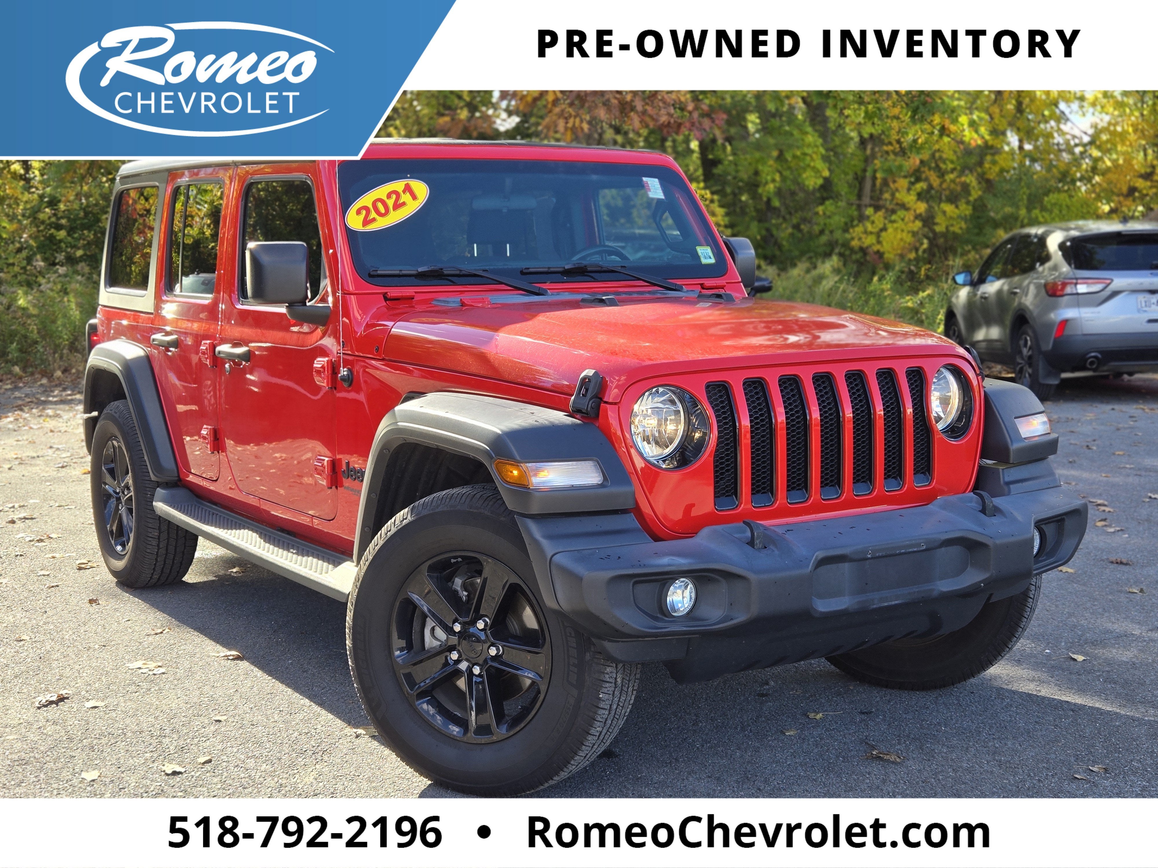 2021 Jeep Wrangler Unlimited Sport Altitude 4x4