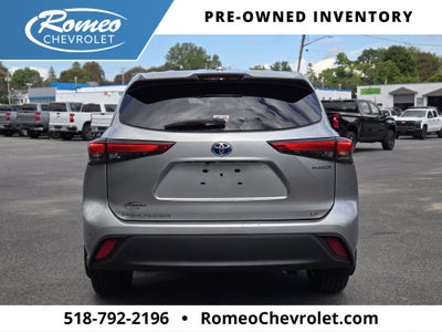 2021 Toyota Highlander Hybrid LE