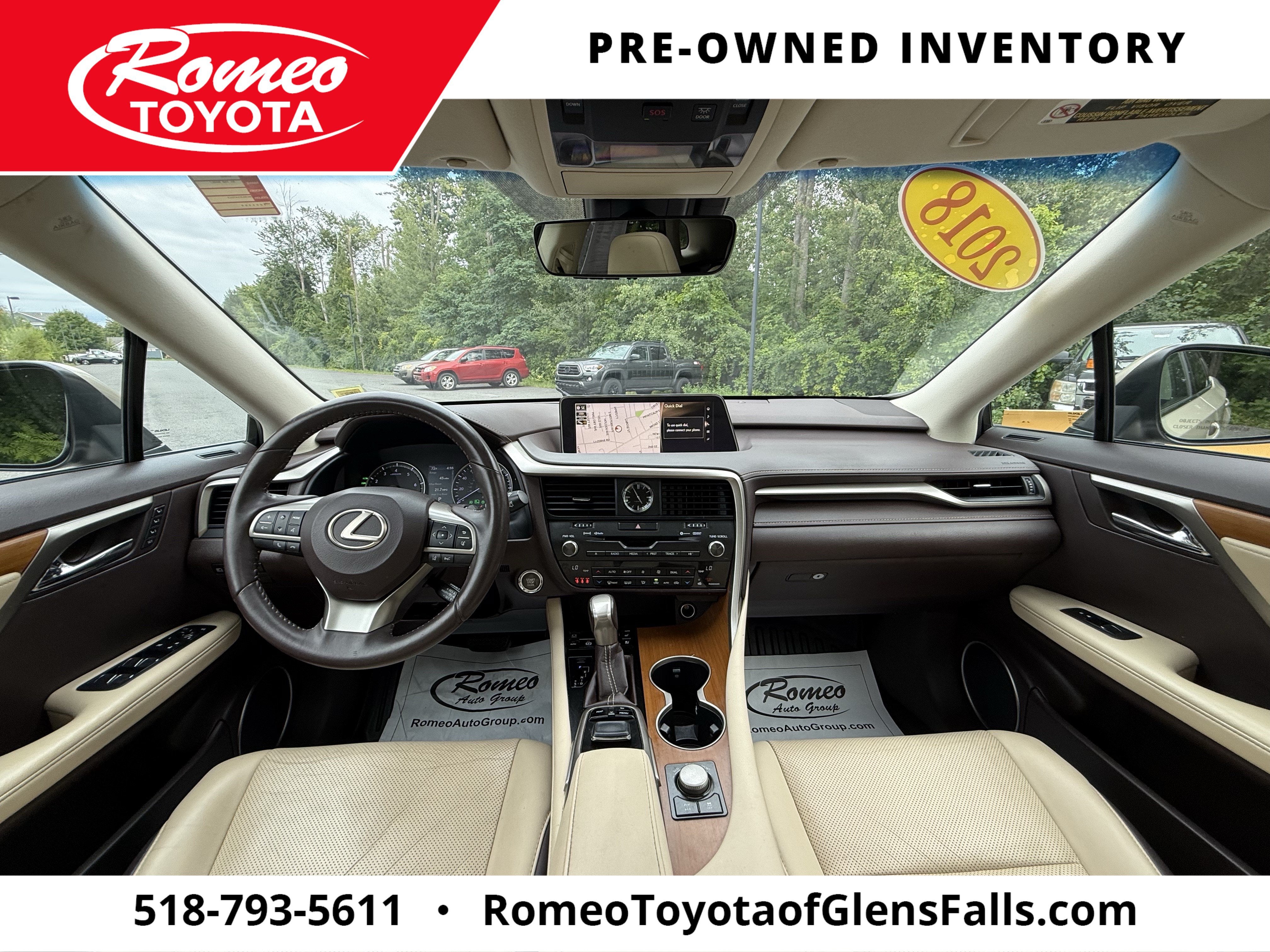 2018 Lexus RX RX 350