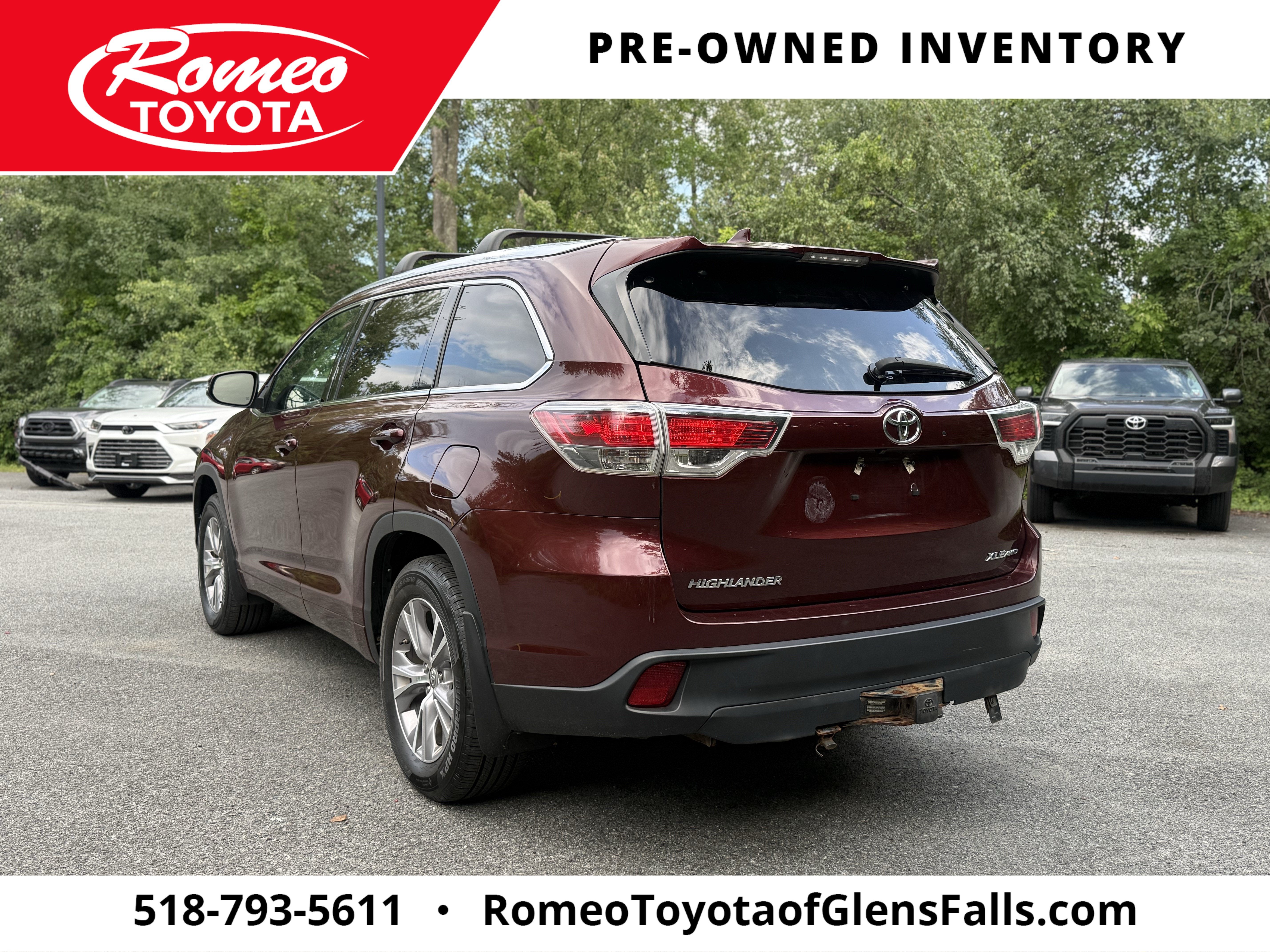 2015 Toyota HIGHLANDER XLE
