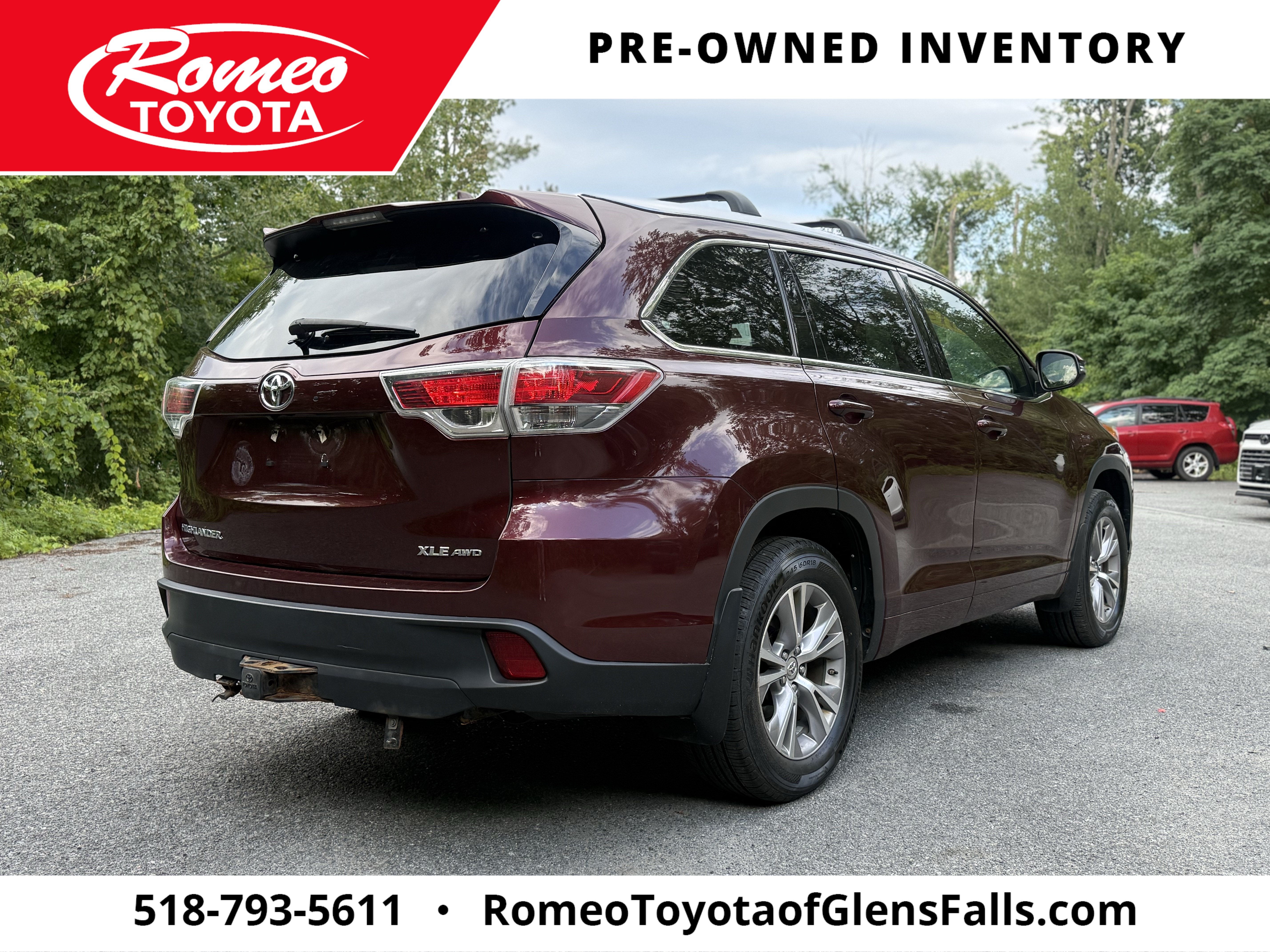 2015 Toyota HIGHLANDER XLE