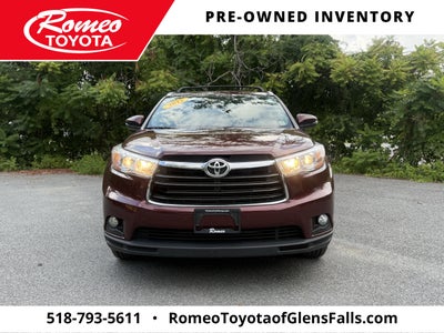 2015 Toyota HIGHLANDER XLE
