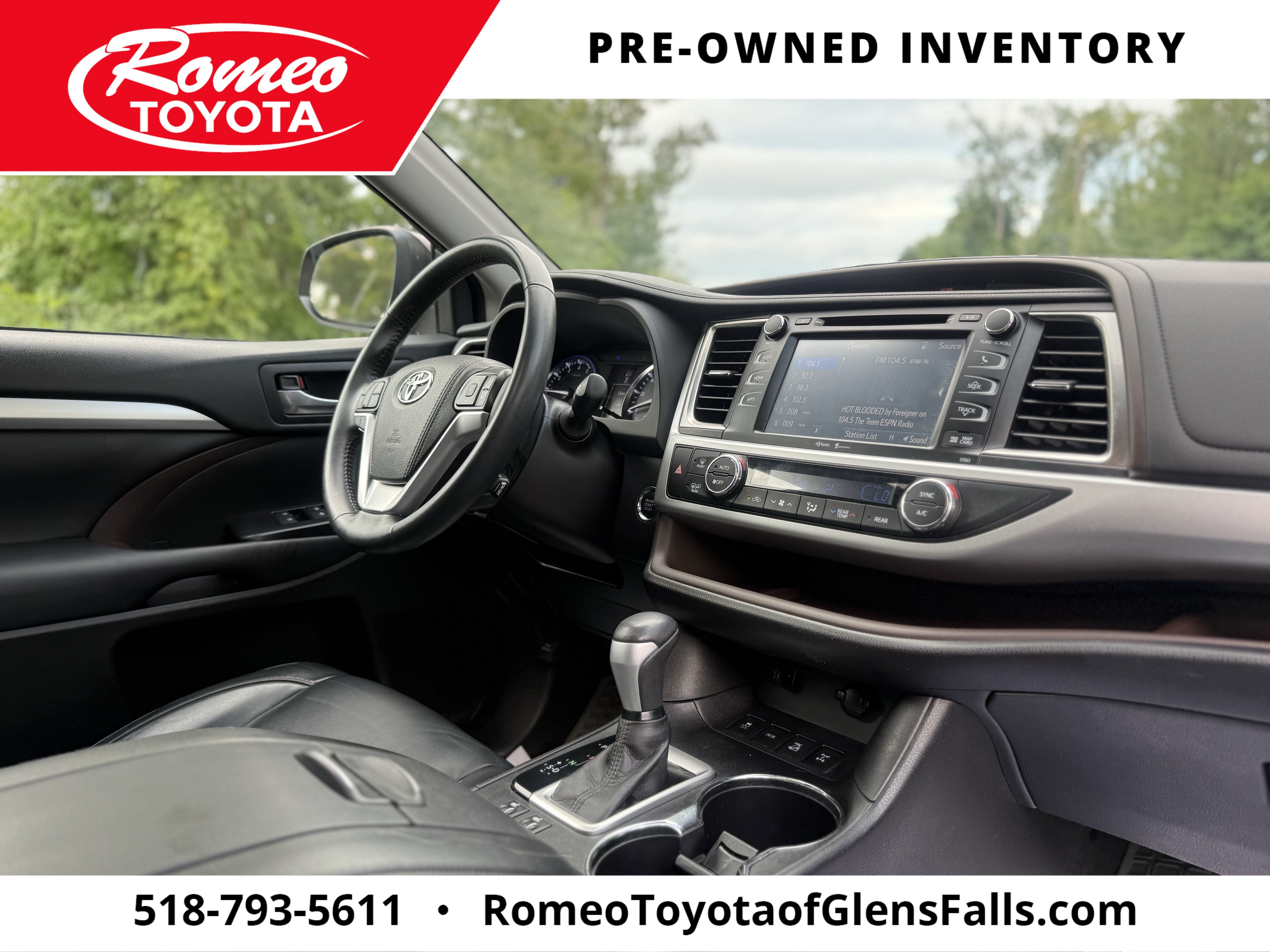 2015 Toyota HIGHLANDER XLE