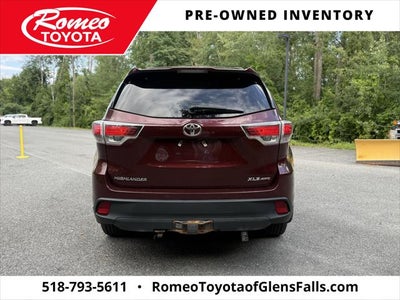 2015 Toyota HIGHLANDER XLE